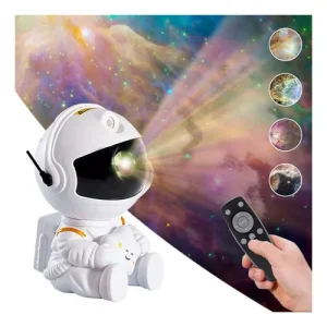 Lampara Led Astronauta De Proyector Cielo Estrella